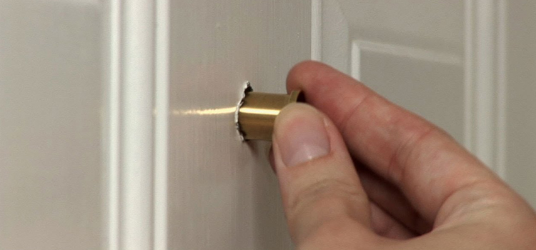 peephole door repair in San Jose