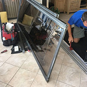 sliding glass door frame repair San Jose